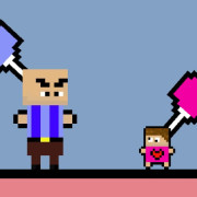 Angry Dad Cute Baby