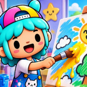 Toca Coloring Book
