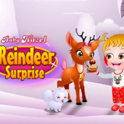Baby Hazel Reindeer Suprise